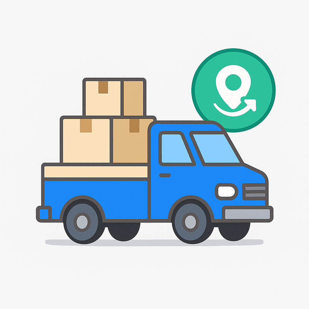 Icône déménagement